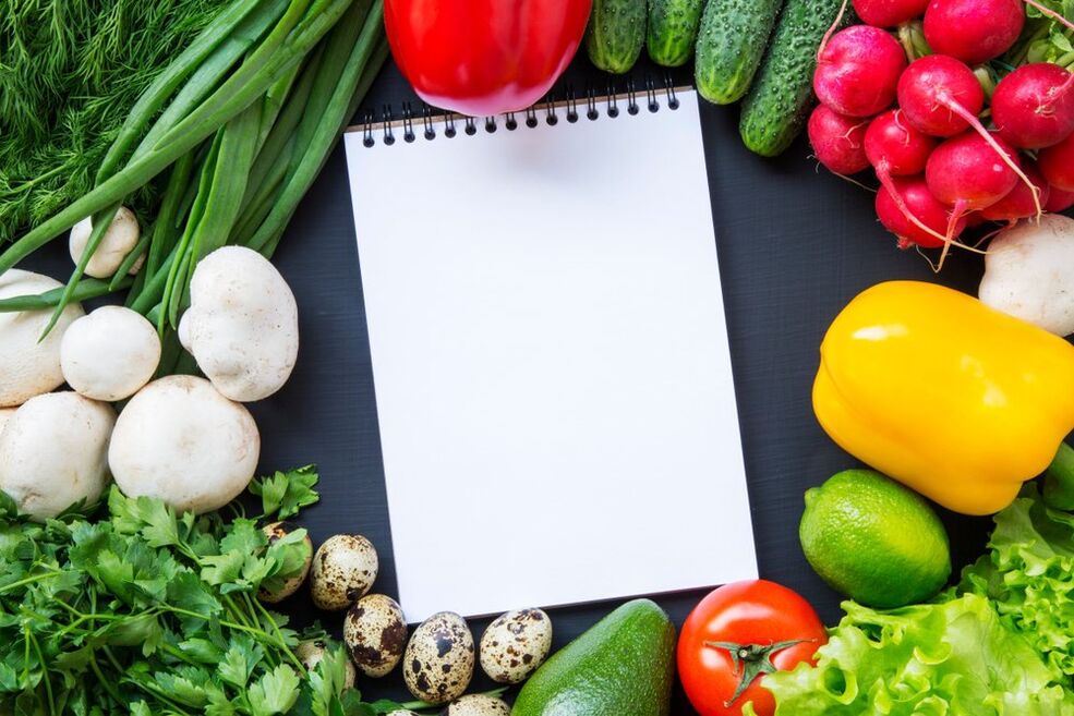 jurnal de legume și alimente pentru pierderea în greutate