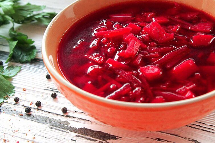 Borsch vegetarian