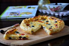 Caserolă de pui cu măsline